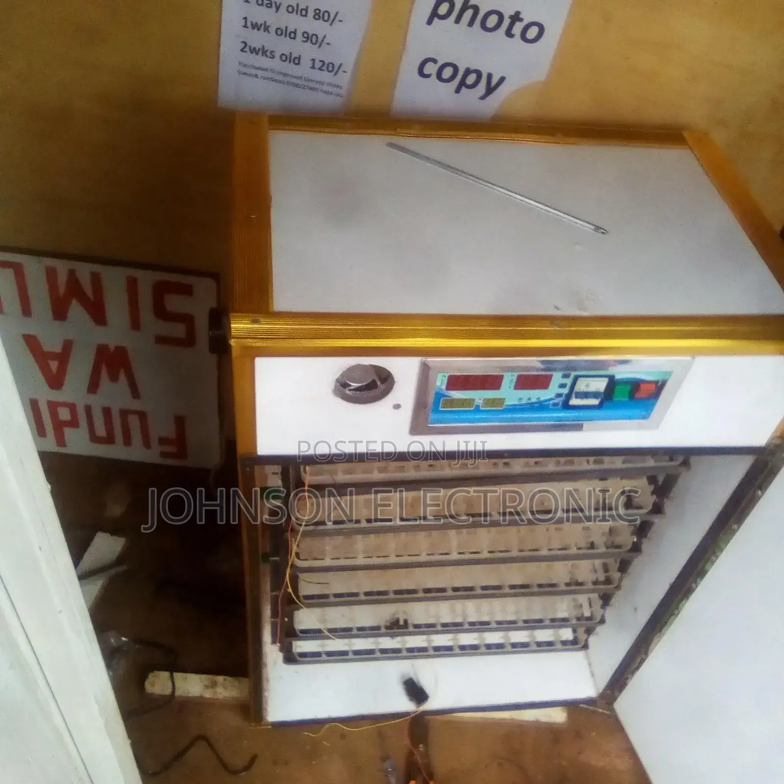 528 Gas/220v Eggs Fully Automatic Incubator
