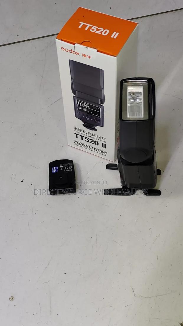 Original Godox Tt520 Flash With Trigger for DSLR Cameras - thumbnail 2