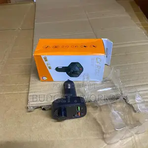 X31 Wireless Car Audio Adapter With Fast Charging Ports