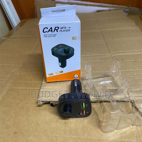 X31 Hands-Free Bluetooth Car Charger and Fm Modulator