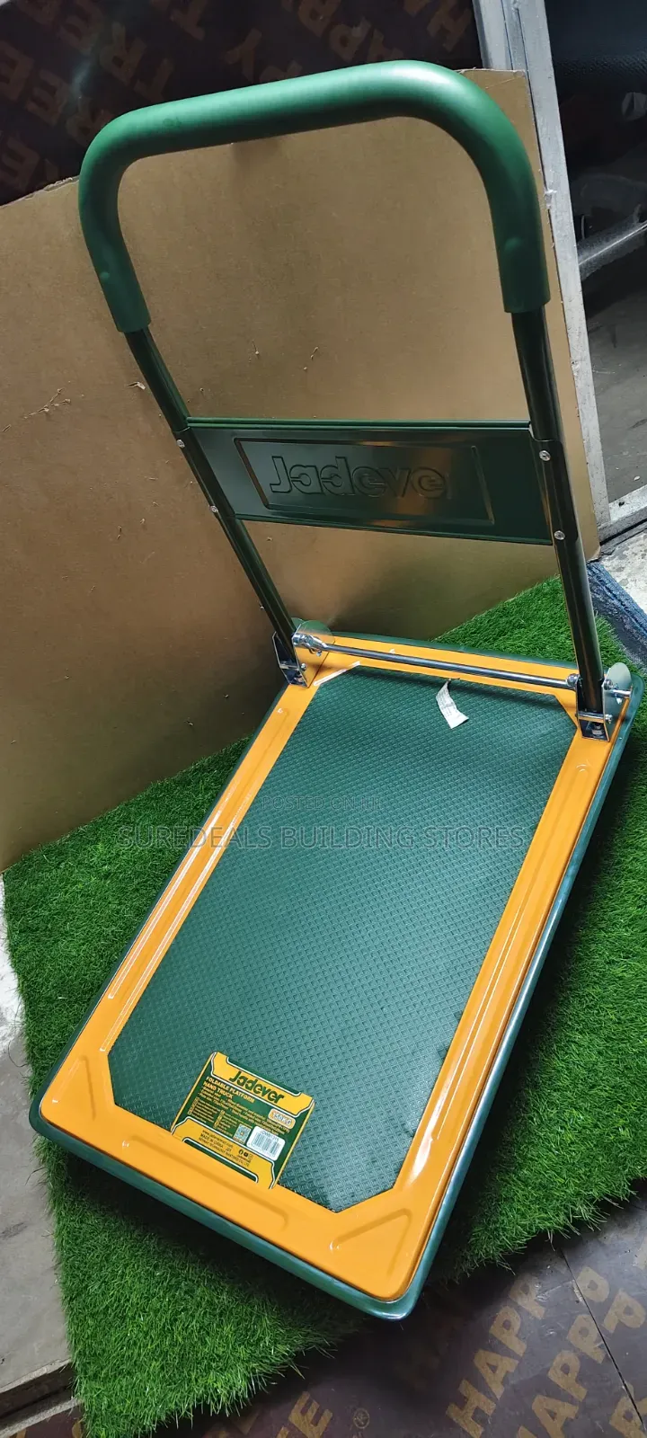 4-Wheeled Warehouse Platform Trolley
