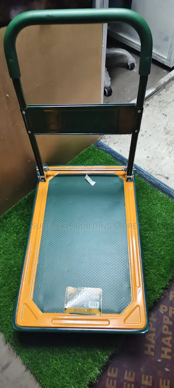 4-Wheeled Warehouse Platform Trolley