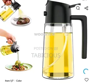 Oil Jar Oil Spray Bottle