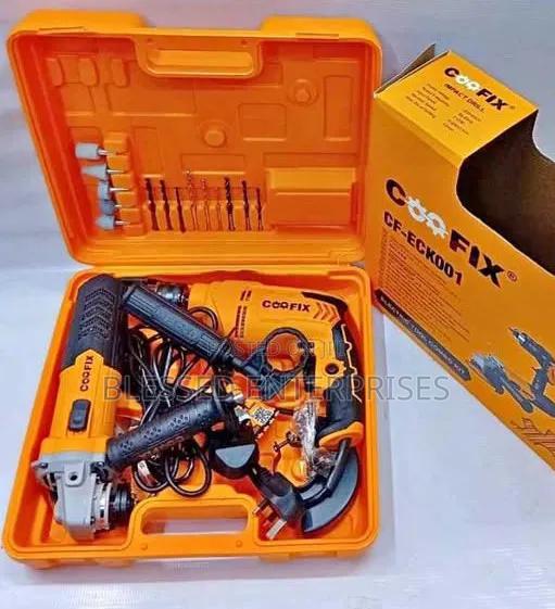 Coofix Angle Grinder and Drill Set Machine Corded - main view