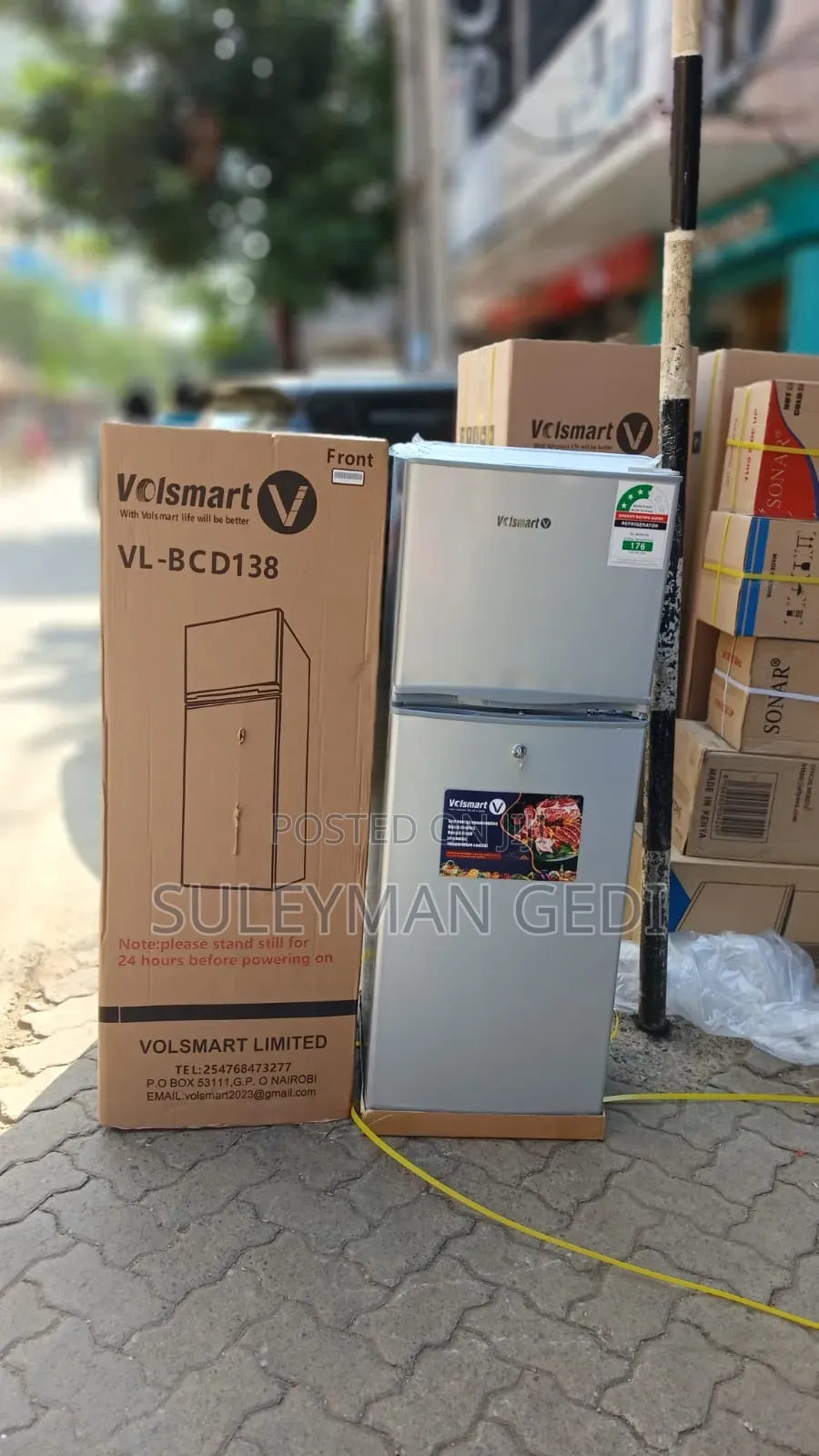 Volsmart Fridge 138l