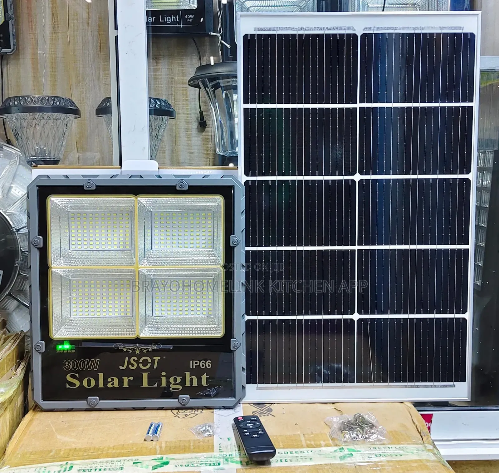 *300w Tr Solar Floodlight*