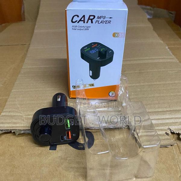 X31 Bluetooth Fm Transmitter Car Kit With Fast Usb Charging