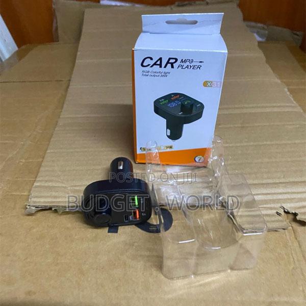 X31 Wireless Bluetooth Car Modulator With Dual Usb Ports