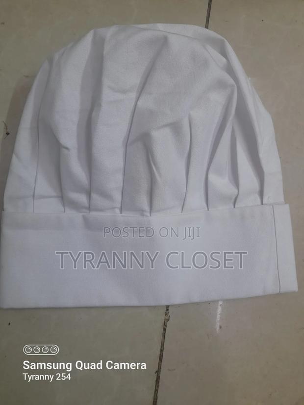 White Chef Caps - thumbnail 3
