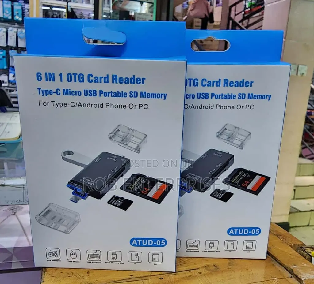 6in 1 Otg Card Readers