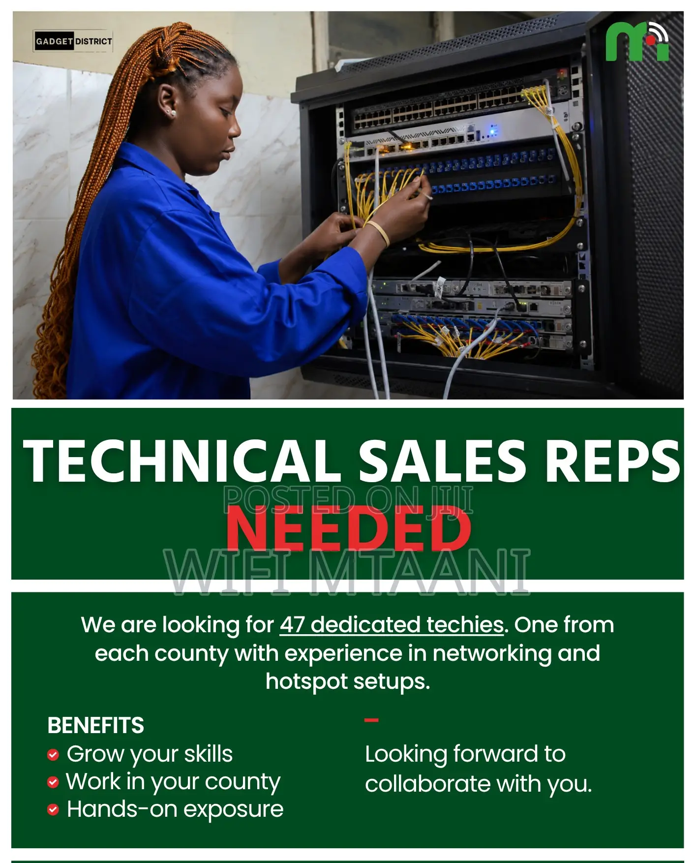 Technical Sales Representatives