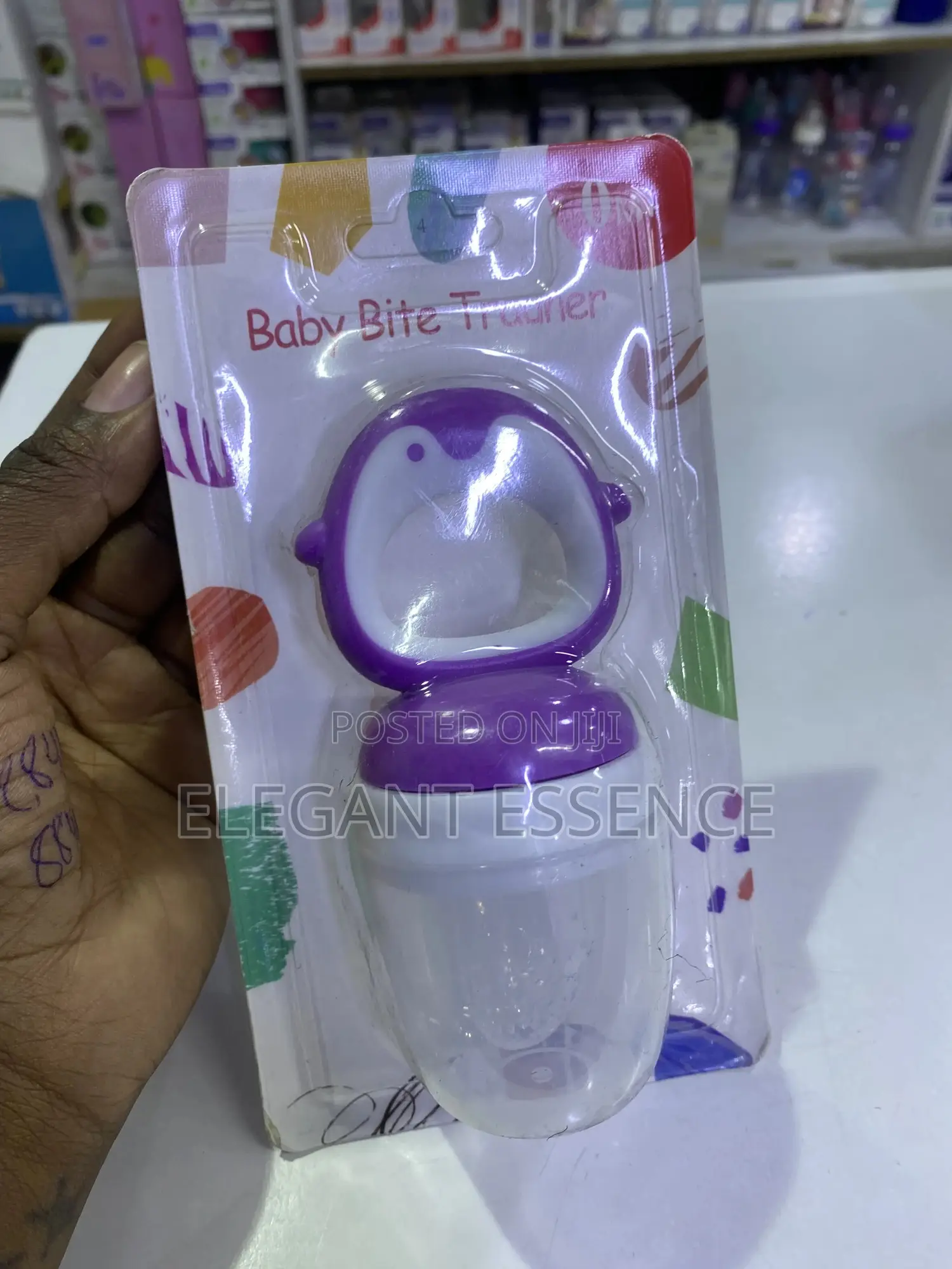 Silicone Baby Fruit Pacifier Teether - Bpa-Free, Unisex, 1 Pack