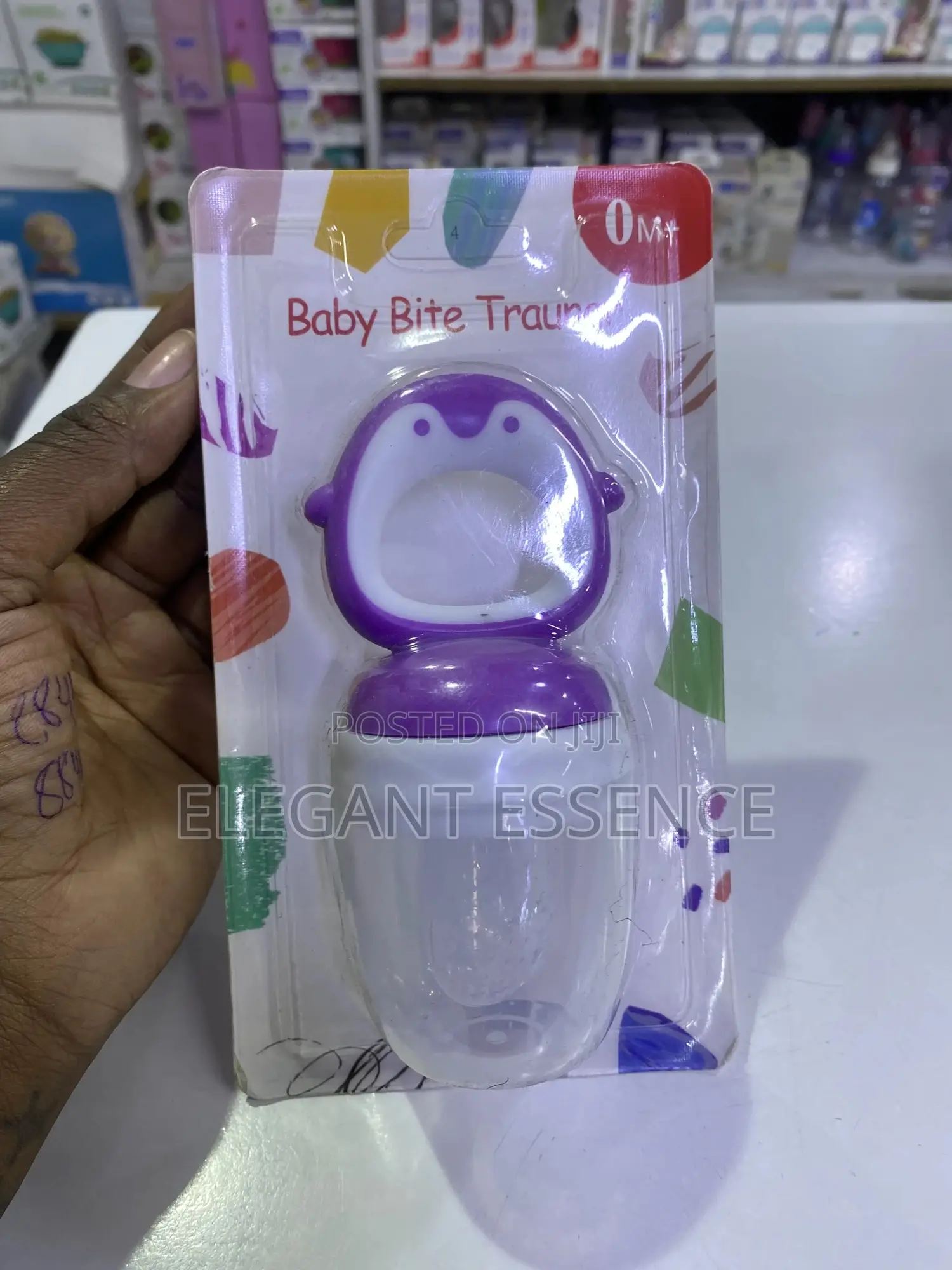Silicone Baby Fruit Pacifier Teether - Bpa-Free, Unisex, 1 Pack