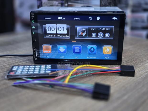 7 Inch Mp5 Car Touch Screen Bluetooth Radios With Fm, Usb, Aux