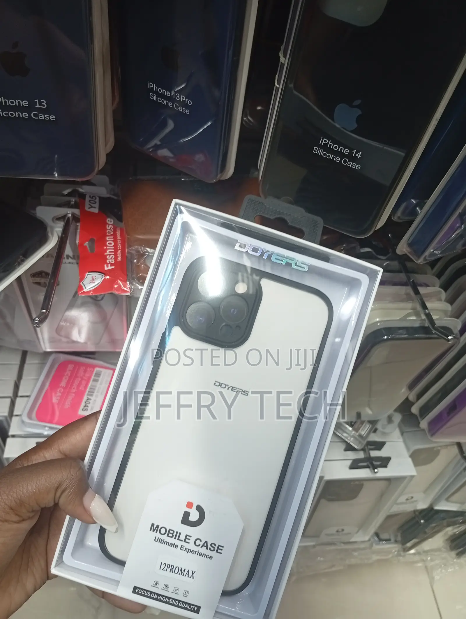 iPhone 14 Pro Semi-Transparent, Frosted Matte Back Cover