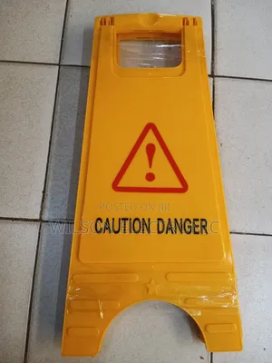 Caution Sign Frame.