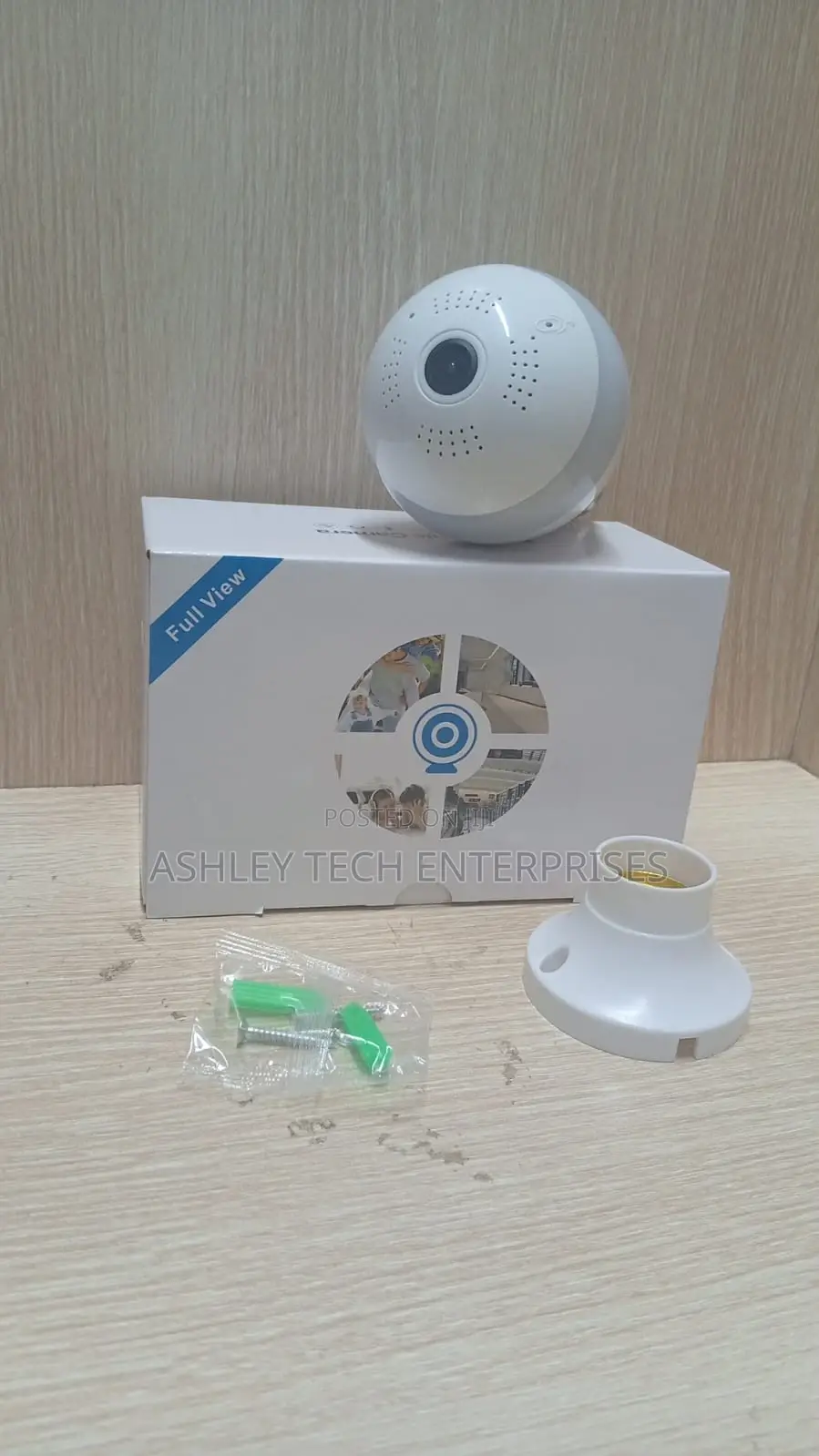 New Panoramic Smart CCTV Camera – Full Room Coverage