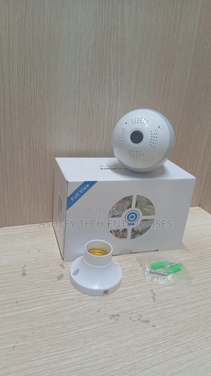 Real-Time Panoramic Surveillance Camera – Wifi Enabled