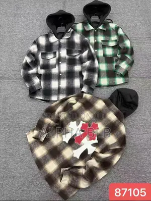 Flannel Hoodie Shacket