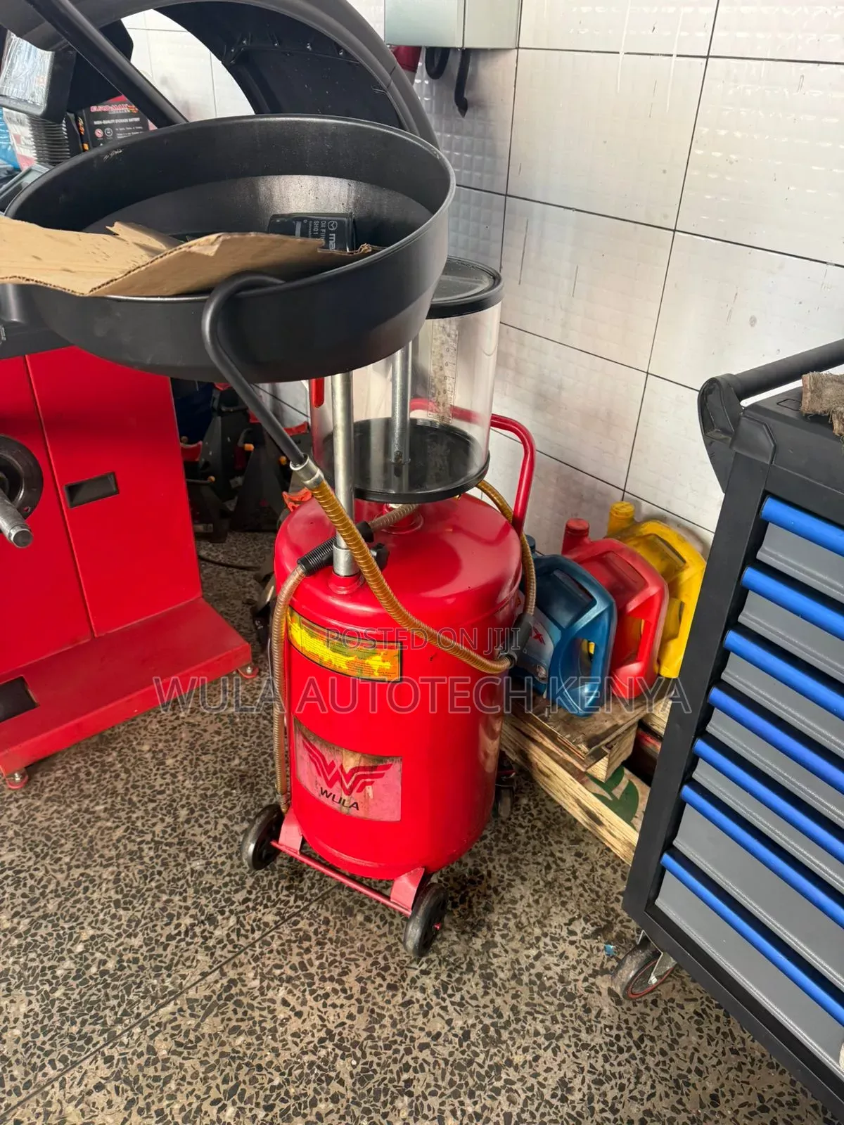 Heavy Duty and Industrial Oil Draining Machine With Guage Sunshine