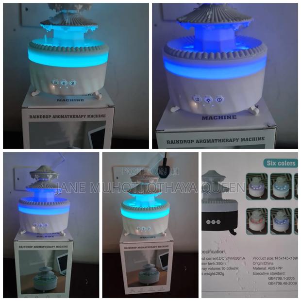 Double Roof 2 Levels Rain Drops Aromatherapy Humidier