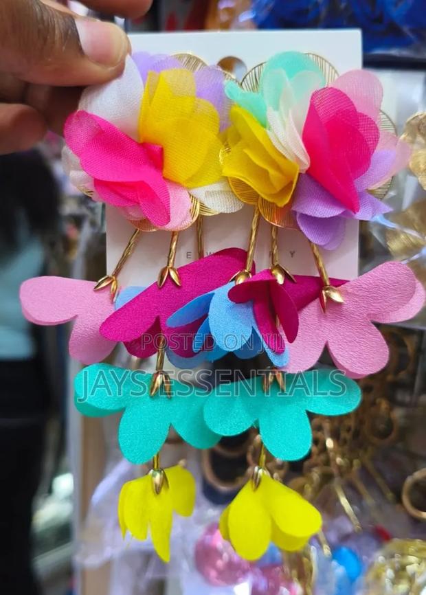 Bold and Colorful Earrings - thumbnail 2
