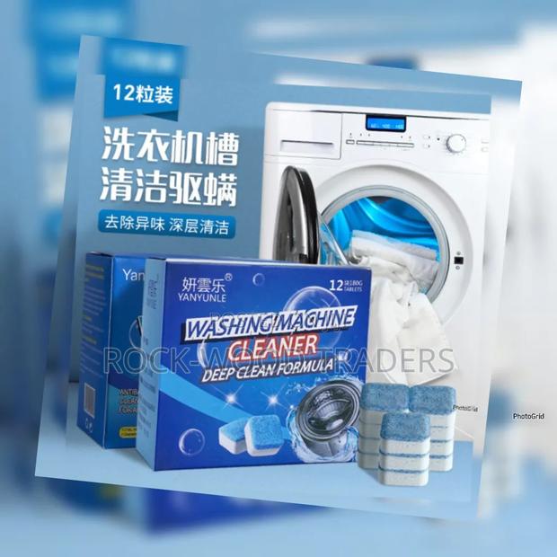 Washing Machine Antibacterial Cleaning Tablets 12pcs - thumbnail 2