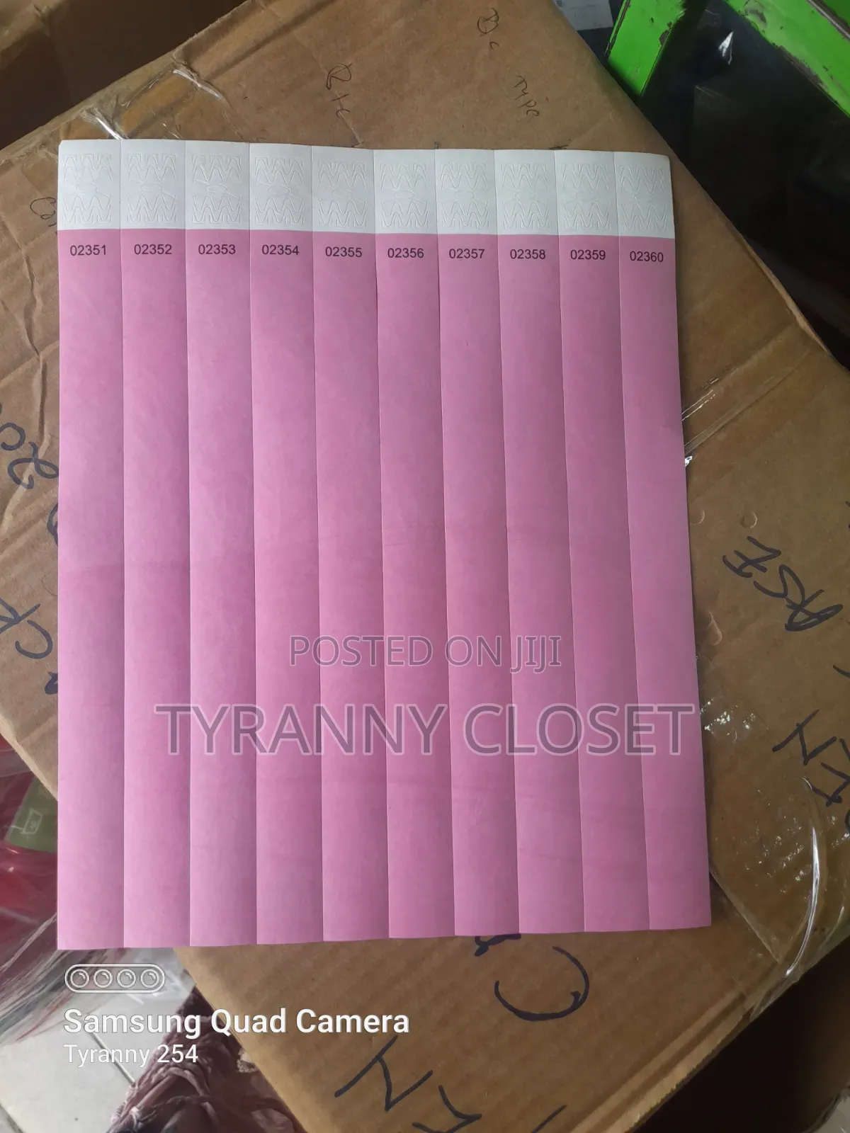 Event Wristbands