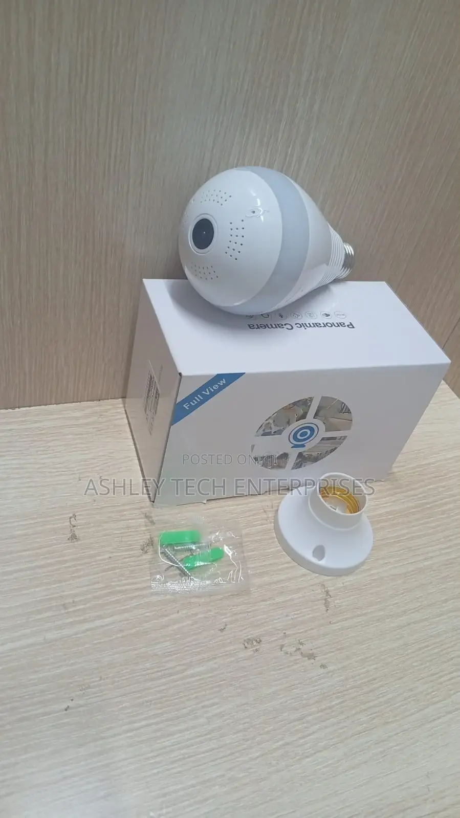 Wireless 360° View Indoor Security Panoramic Camera