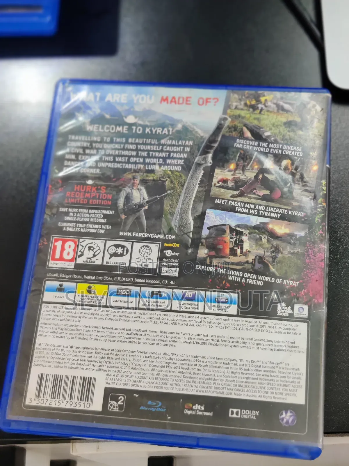 Ps4 Farcry4 Game