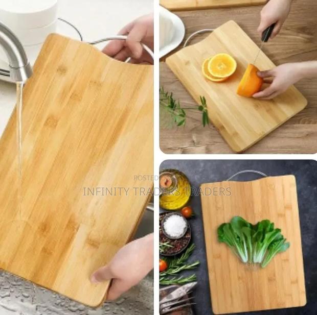 Double Sided Bamboo Wooden Chopping Board