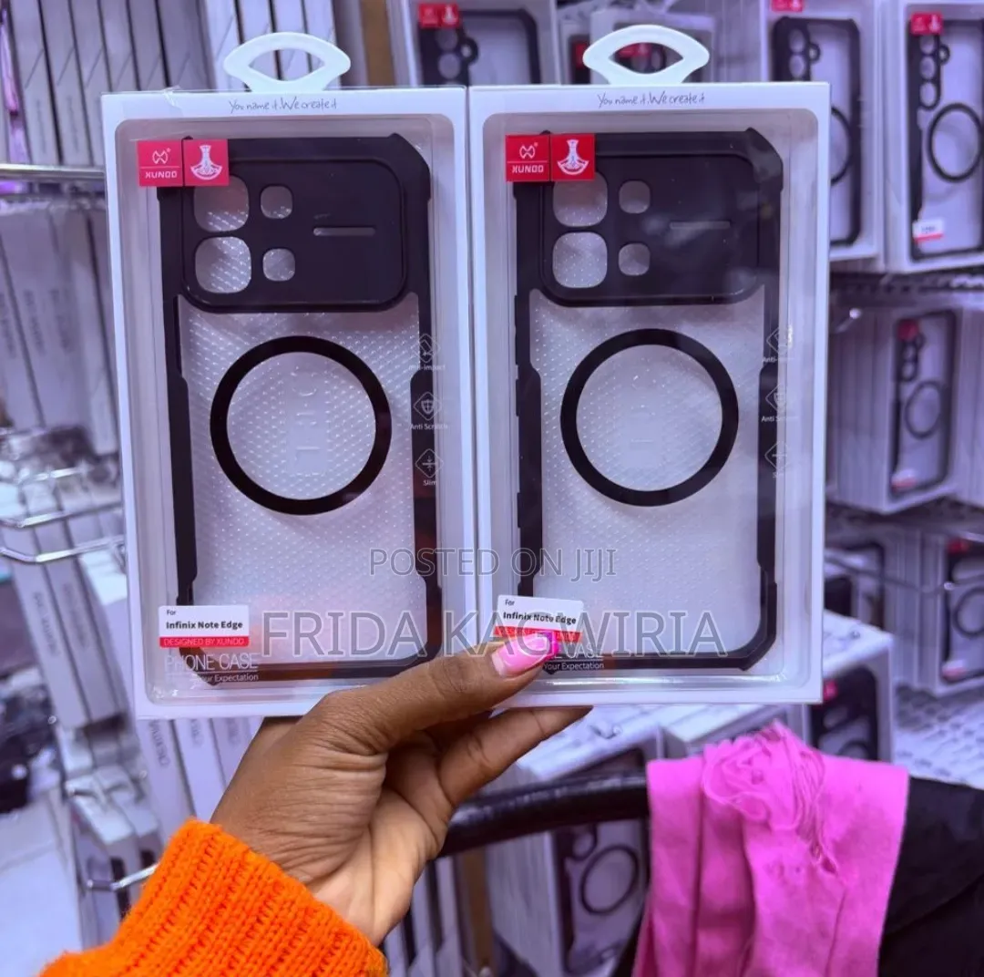Infinix Note Edge Xundd Back Cover With Magnetic Ring