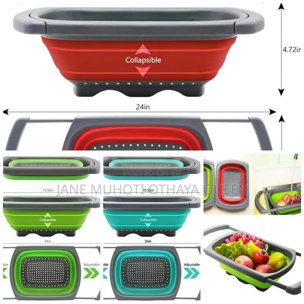 Big Sized Rectangular Expandable Big Handles Collapsible - main view