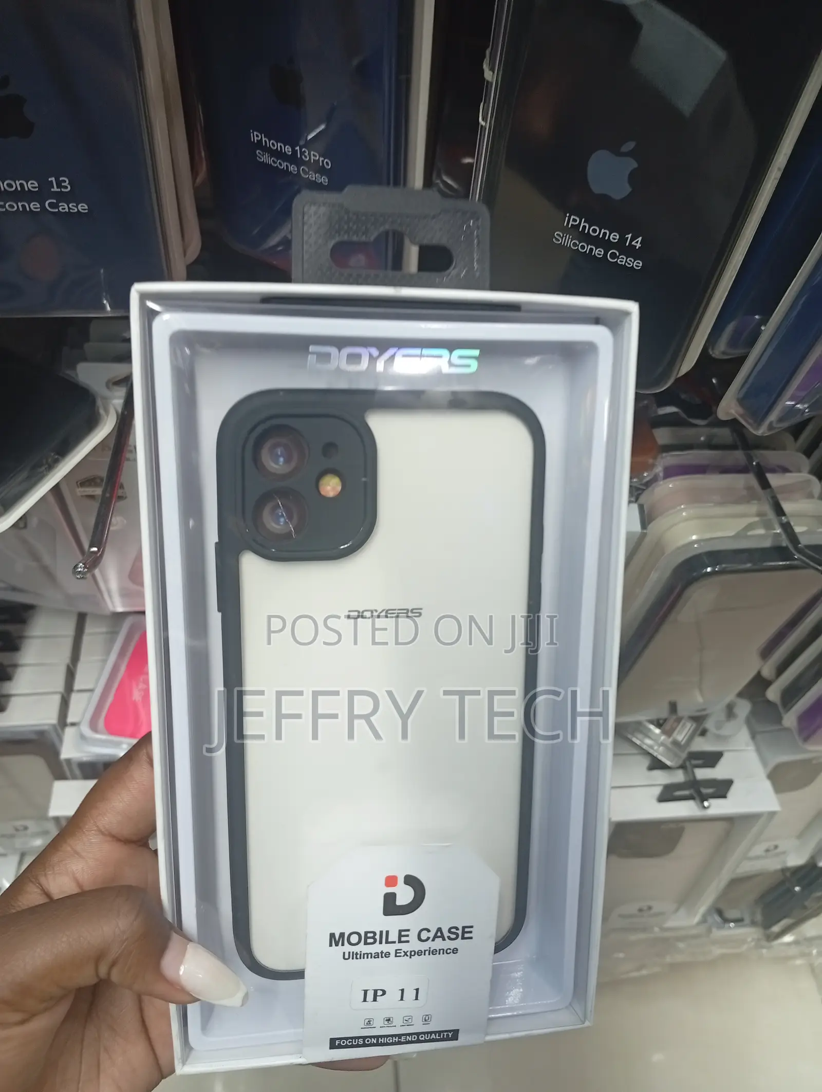 iPhone 11 Cream-White Back Plate Cover