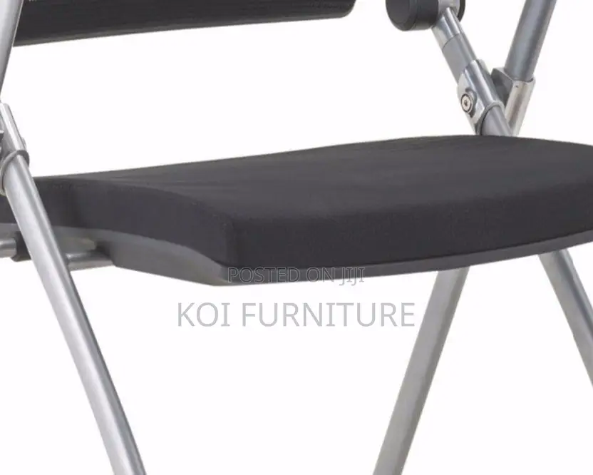 Office Chairs; Foldable Office Chairs With Writing Book Pad