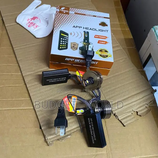 Ap618 H4 Smart Phone Controlled Led Headlight System