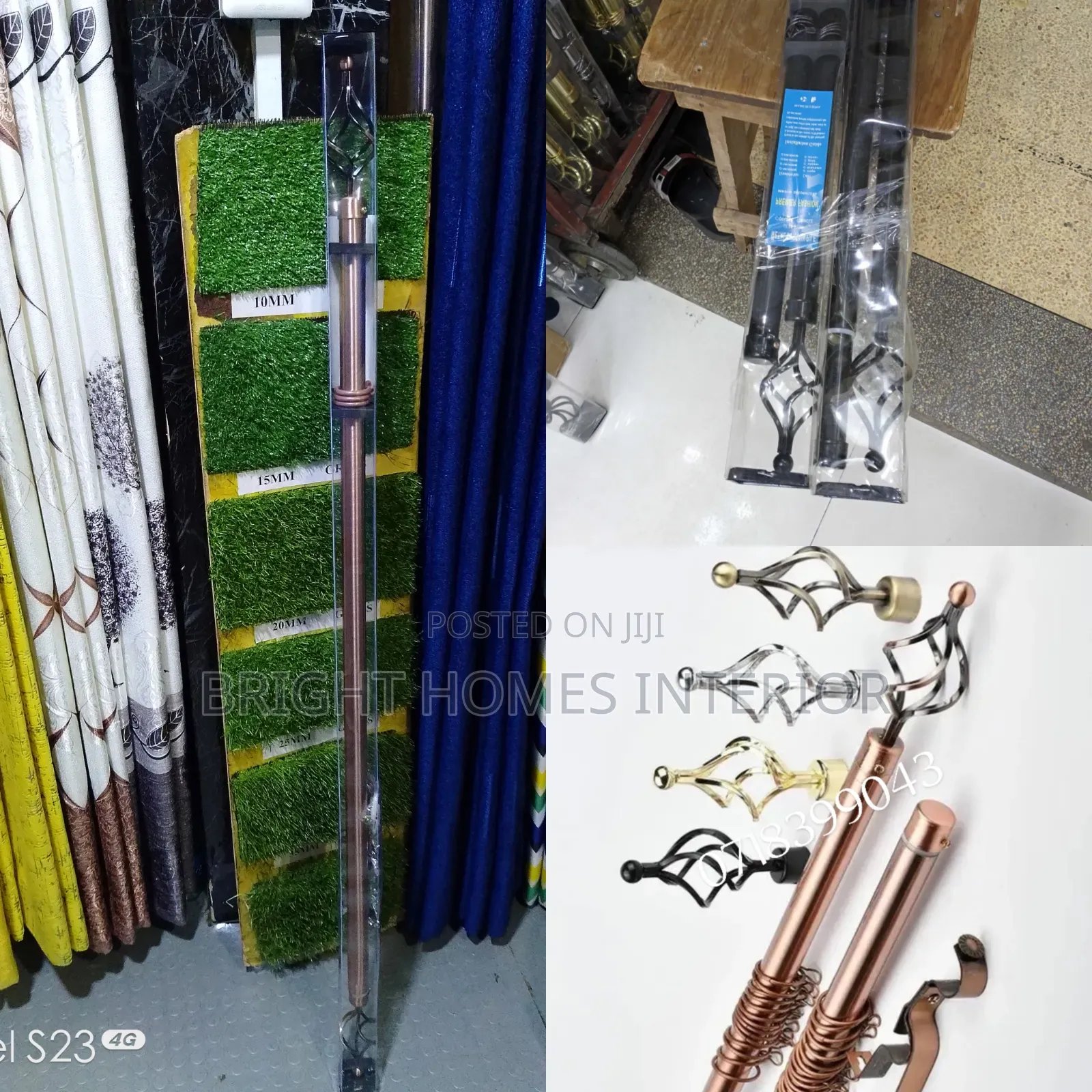 2m Single Rod for the Door Door Curtain Rod