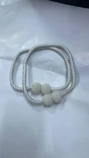 Magnetic Curtains Holders With Pearls