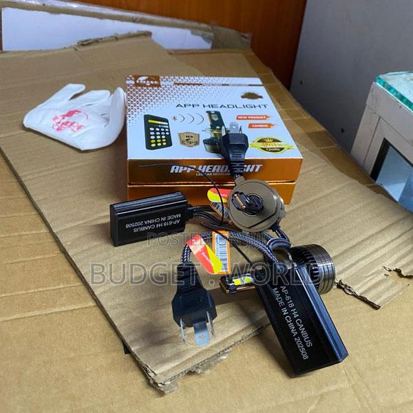 Ap618 H4 App-Controlled Led Car Lights With High Brightness