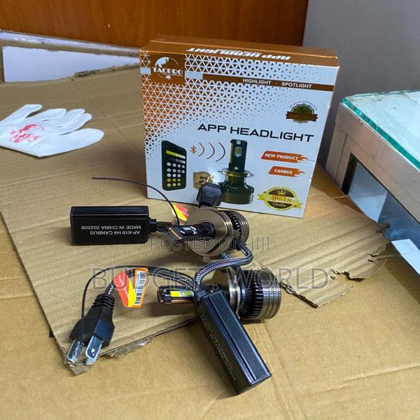 Ap618 H4 Smart Led Driving Bulbs With Mobile Phone Control