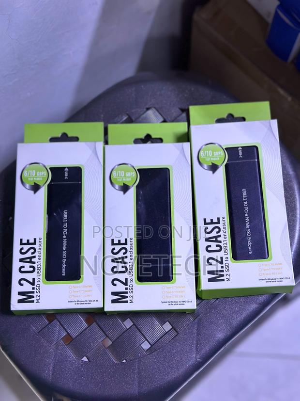 M2 SSD Case NGFF / Nvme Enclosure M.2 to Usb Type-C 3.1 Adapter