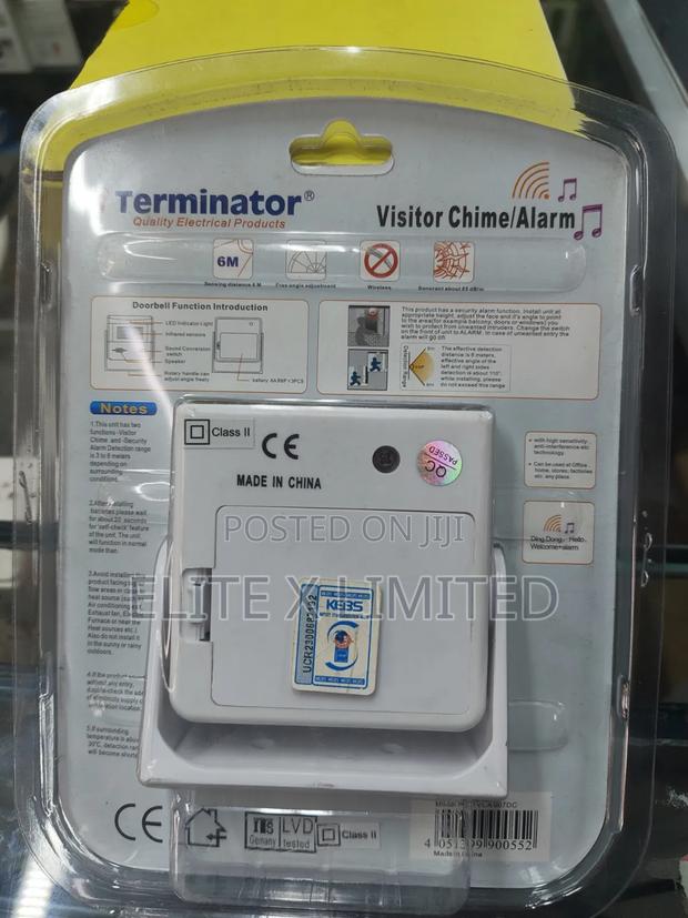 Terminator Visitor Chime/Alarm Model Tvca 007 Dc - thumbnail 2