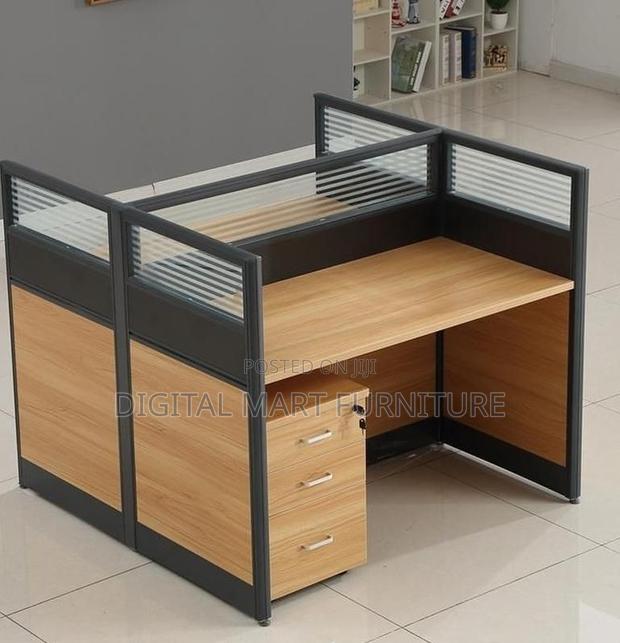 Workstation;2-Way Modular Office Workstation - main view