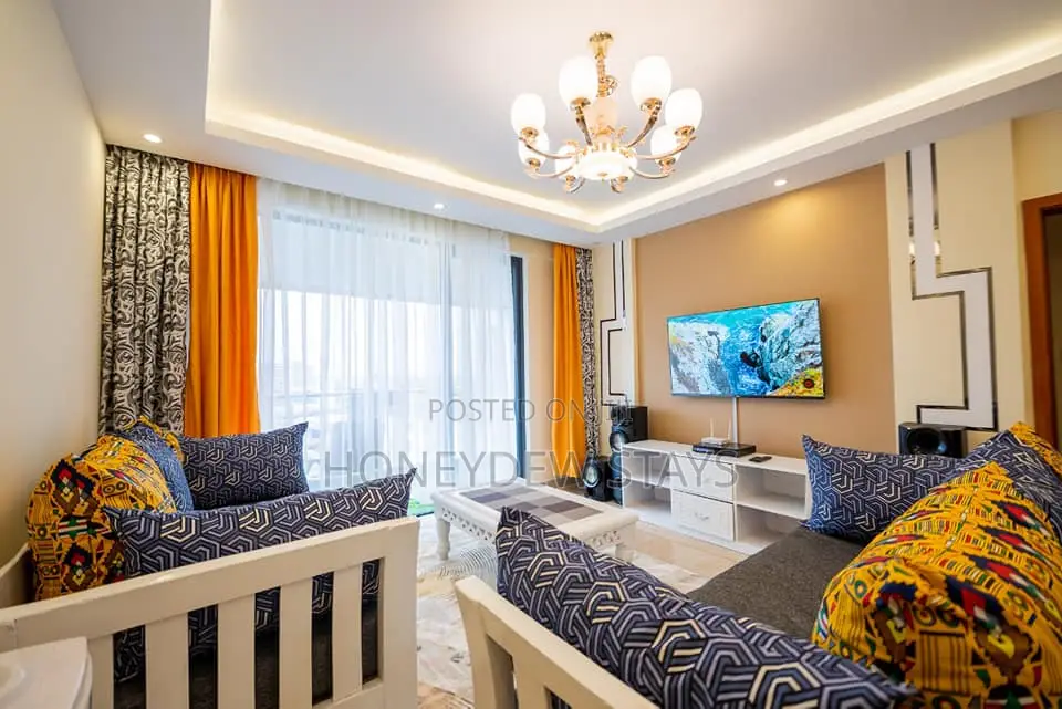 Stylish 2br Airbnb at Enzi Heights Behind Nextgen Mall, Mombasa Road