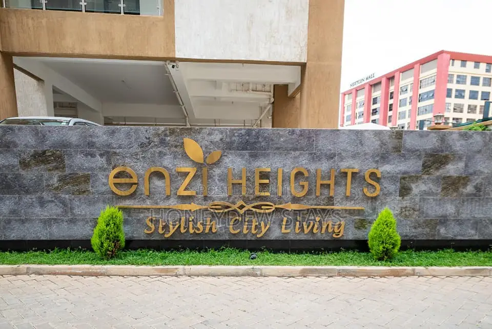 Stylish 2br Airbnb at Enzi Heights Behind Nextgen Mall, Mombasa Road