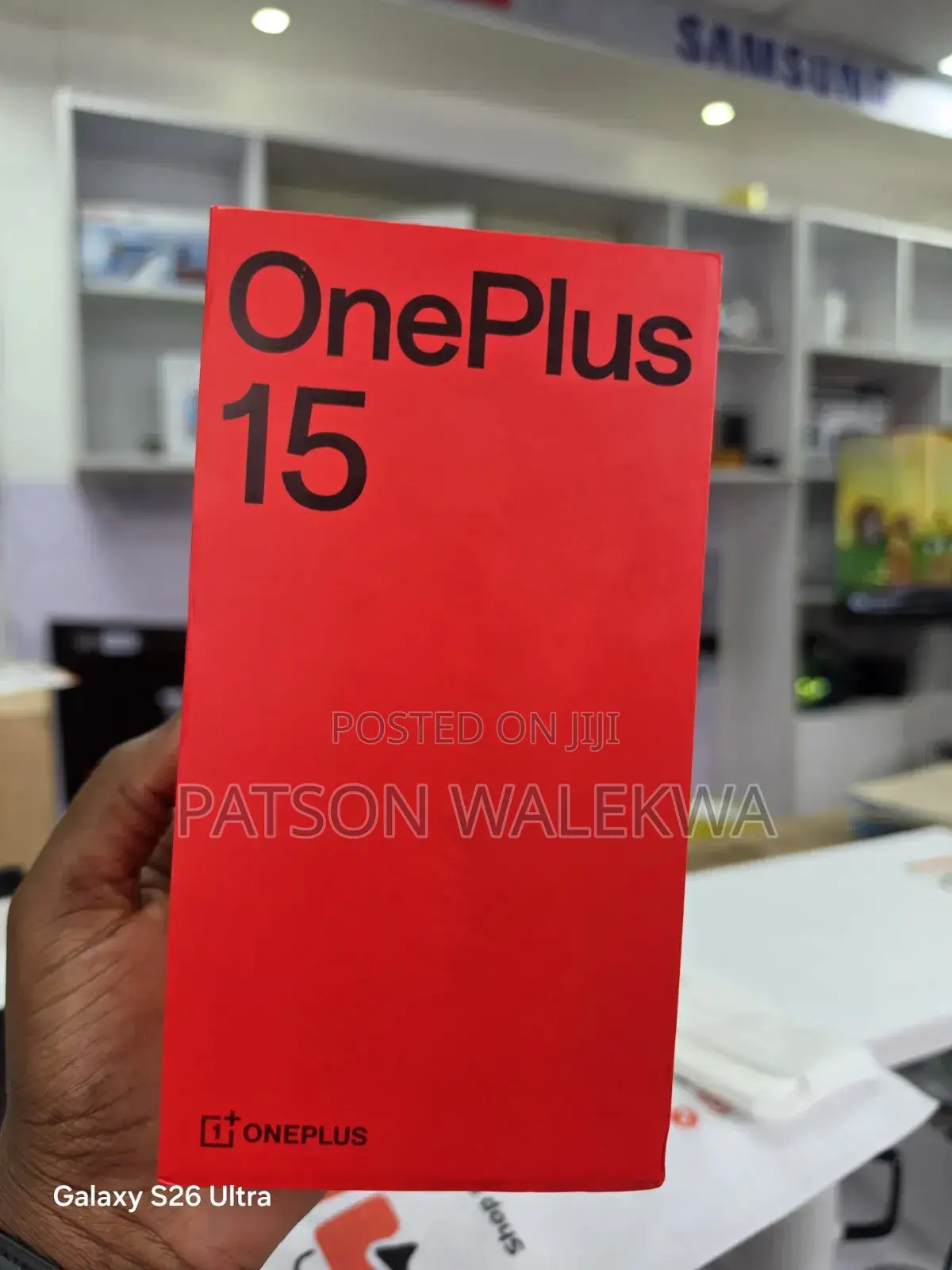 New OnePlus 15 256 GB Black