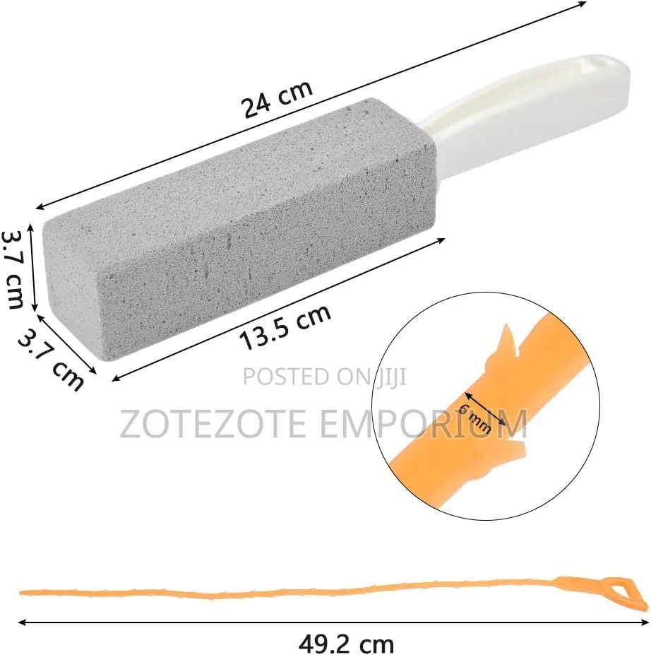 Foot Care Pumice Stone With Handle - Dead Hard Skin Callus Remover