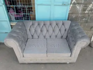 Modern Grey 2 Seater Sofa