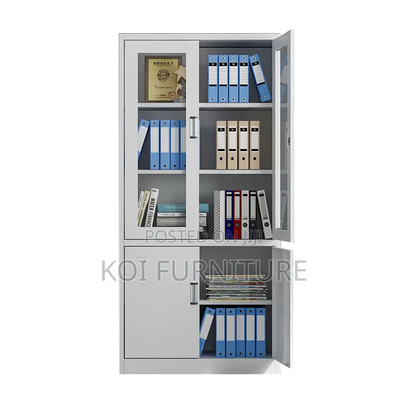 Office Cabinet : Bostone White Steel Office Storage Cabinets