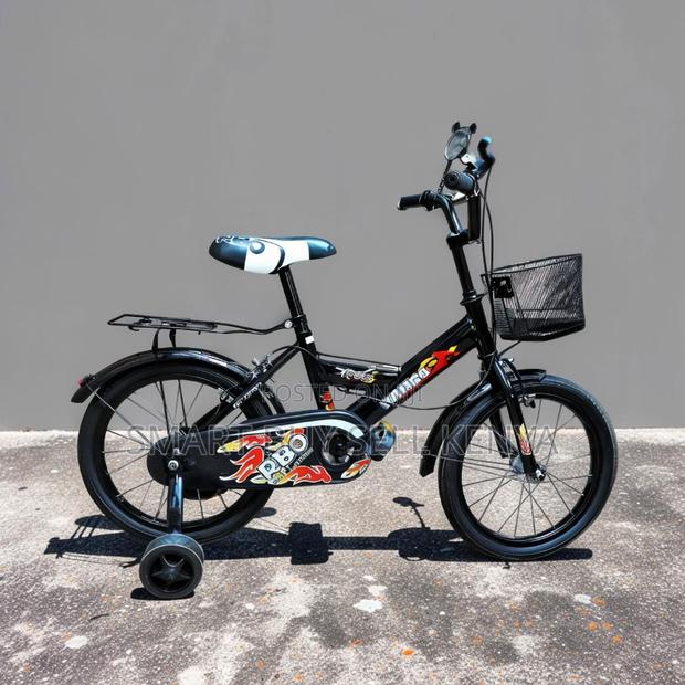 Adjustable Handlebar Size 16 Inch 4-7 Years Children Kids Bike Bicycle